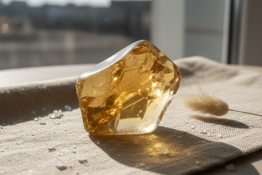 Citrine : La Pierre Sacrée du Soleil et de l'Abondance - Bijouxlithotresors 