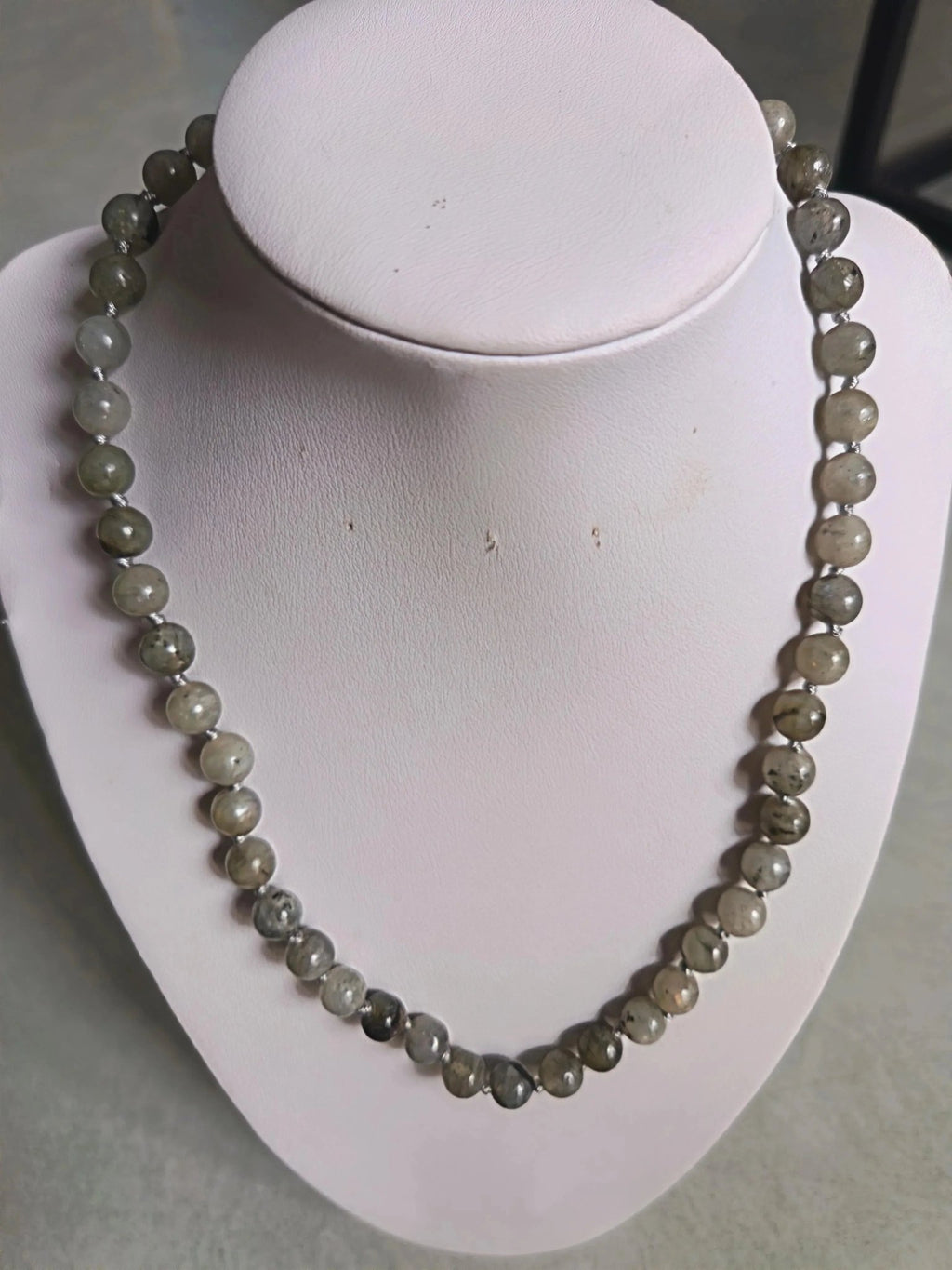 Collier Labradorite Perles 8mm - 45cm - Bijouxlithotresors