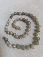 Collier Labradorite Perles 8mm - 45cm - Bijouxlithotresors