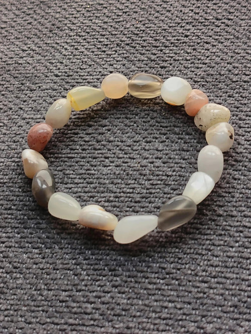 Pierre de Lune - Bracelet en Perles Naturelles - Bijouxlithotresors