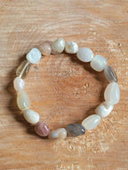 Pierre de Lune - Bracelet en Perles Naturelles - Bijouxlithotresors