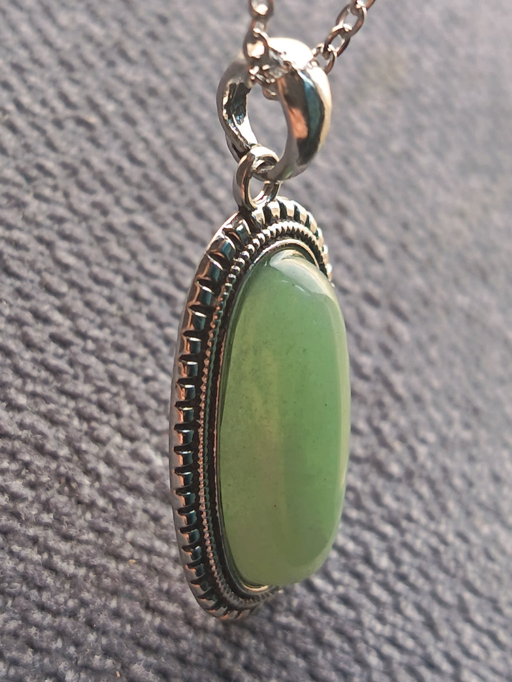 Collier Aventurine style vintage