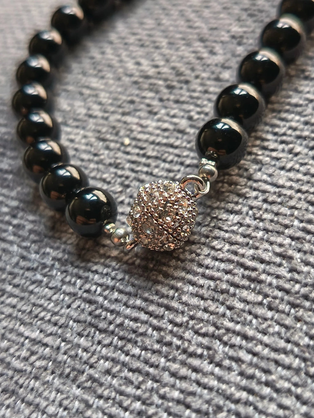 Collier 7 Chakras Tourmaline Améthyste - Bijoux Pierres Naturelles - Bijouxlithotresors